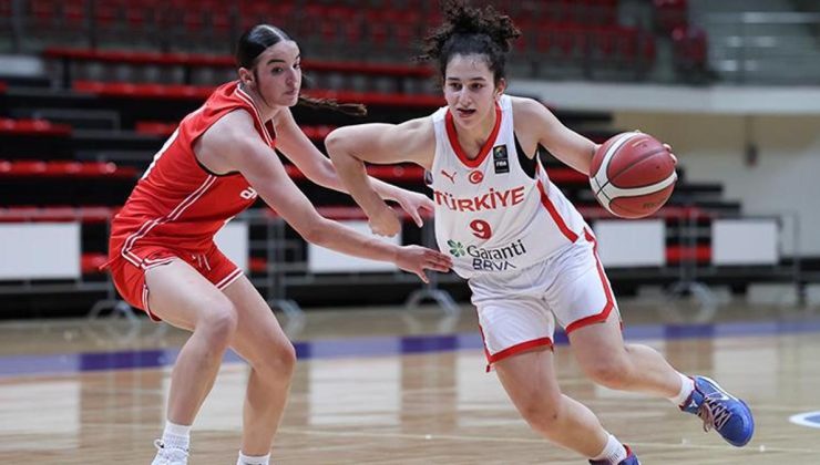 U16 Kız Milliler, Avrupa Şampiyonası'nda yarı finalde!