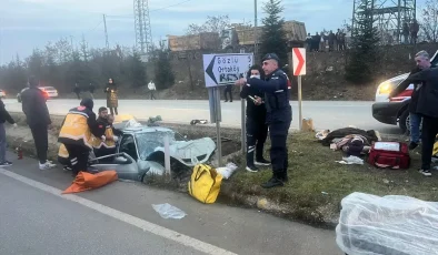 Karabük’te Otomobil Su Kanalına Düştü: 1 Ölü, 3 Yaralı